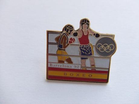 Olympische spelen Barcelona1992 boksen